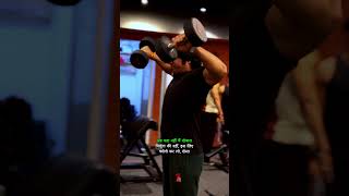 Anterior and lateral deltoid Shoulder workout Part 2 gymloverstatus mixworkout motivation [upl. by Druci]