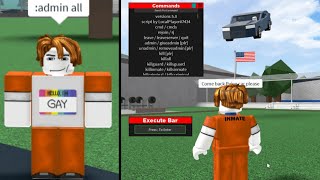 Roblox FE Admin Script  Admin All  Prison Life [upl. by Aikel]