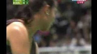 Toray PPO Tennis AIvanovic Vs MSharapova SF [upl. by Tomasina]