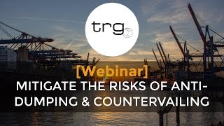 InDepth Look At AntiDumping and Countervailing Full Webinar [upl. by Vachell]