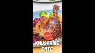 Knusprige Ente aus dem Backofen shorts [upl. by Yanaton]