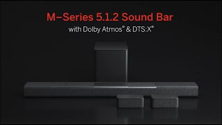 Take surround sound to epic heights  VIZIO MSeries 512 Sound Bar [upl. by Eirollam]