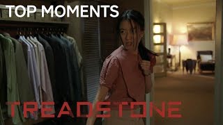 Treadstone  Top Moments Season 1 Episode 1 SoYun Fights Kwon  on USA Network [upl. by Lowndes]