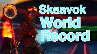 Fortnite Aim training map code WORLD RECORD Skaavok Reaction FS ad Donwozi [upl. by Levenson92]