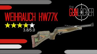 Weihrauch HW77K  Airgun Review airgunreview weihrauch [upl. by Thin]