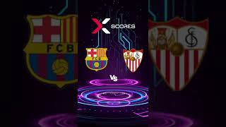 La Liga  Barcelona vs Sevilla footballshorts football livescores soccer [upl. by Arnst337]