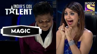 B S Reddy के Creepy Act में Shilpa जी बनी Participant  Indias Got Talent Season 9  Magic [upl. by Latvina]