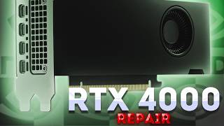 RTX 4000 repair [upl. by Enelime]