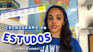 ✏️ Como criar o CRONOGRAMA DE ESTUDOS perfeito para as suas dificuldades na prática [upl. by Cati]