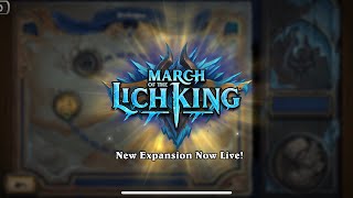 March of the Lich King Prologue 34  vs Sylvanas  Death Knight Tutorial Hearthstone [upl. by Olympe]