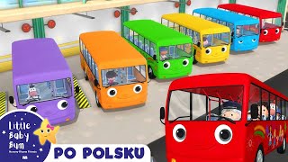 Kolorowe autobusy  Little Baby Bum po polsku  Piosenki i rymowanki dla dzieci [upl. by Eirrak]