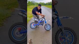 mini dirt bike 50cc review mini dirt bike price in india I dirt bike unboxing video bike [upl. by Sabella553]