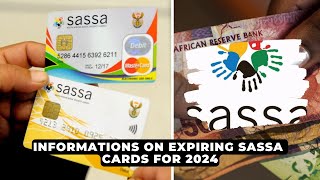 Important INFO on expiring SASSA cards for 2024  NEWS IN A MINUTE [upl. by Namyh881]