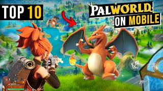 Finally Top 10 REALISTIC SURVIVAL Games Like PALWORLD For Android 2024  High Graphics [upl. by Haily296]