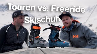 Touren vs Freeride Skischuh  welche Skischuhart ist besser für dich [upl. by Htrap]