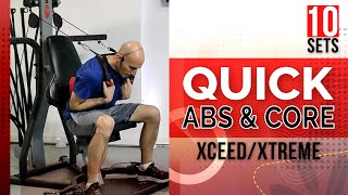 Bowflex Ab Workout  XTREME XCEED Bowflex Abs Core [upl. by Nerot]