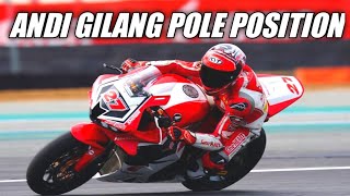 Andi Gilang Pole Position SS600 ARRC Thailand 2022 [upl. by Adin]