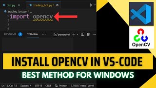 How to Install OpenCV in Visual Studio 2023 [upl. by Ahsetel]