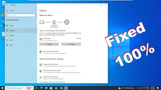 Fix No Internet Access But Ethernet Is Connected  LAN Wired Network [upl. by Dlonra]