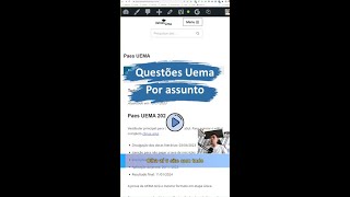 Site com questões uema resolvidas por assunto de matemática [upl. by Engenia209]