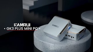 Who Says BIG Things Cant Come in SMALL Packages 🚀  KAMRUI GK3PLUSZ Mini PC 🖥️ [upl. by Sadick]