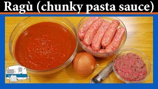 How to Make a Ragu Pasta Sauce with Italian sausages [upl. by Dav966]