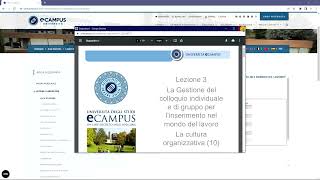 Come seguire le lezioni di una materia su Ecampus  Tutorial  Consorzio Universitario Unigalileo [upl. by Anwahsar128]