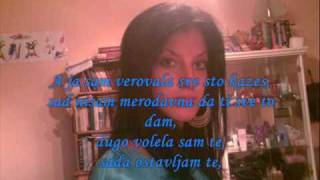 Cvija ft Ana Masulovic Ostavljam te LYRICSwmv [upl. by Intihw]