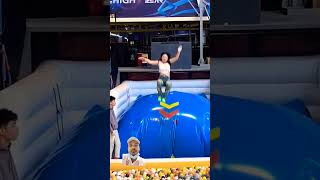 funny trampoline comedy trampolinpark minitrampoline flip amazing fun [upl. by Ingemar]