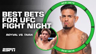 Best Bets Brandon Royval vs Tatsuro Taira  ESPN MMA  ESPN BET [upl. by Aluin]