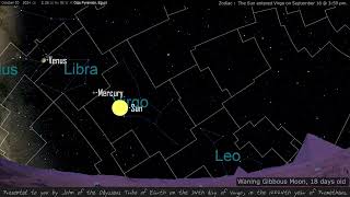 October 20 2024 The 34th day of the Virgo Sun 12024 [upl. by Alehs]