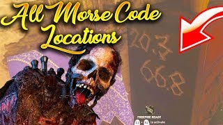 All 6 Morse Code Frequency Locations on the Shadowed Throne WWII Zombies [upl. by Evan]