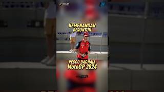 Francesco Bagnaia Menang Beruntun di MotoGP 2024 beritamotogp motogp hawemaing [upl. by Alokin797]