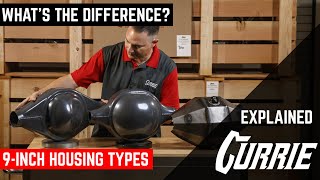 WHATS THE DIFFERENCE BETWEEN 9INCH HOUSING TYPES  EXPLAINED [upl. by Iadrahs672]