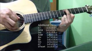 How To Play Blackbird  Acoustic Guitar Finger Picking Lesson Easy Beatles Song Play [upl. by Prudi688]