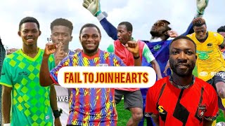 🔥BOOM🔴THIS ARE HEARTS OF OAK TARGETS WHOS FAILED TO JOIN THE AFTER CLOSE OF THE TRANSFER YESTERDAY💥 [upl. by Kcirrad]