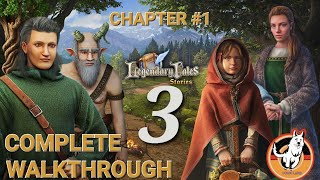 Legendary Tales 3 Stories CHAPTER 1 Egil and the Disease Complete walkthrough [upl. by Nosde301]