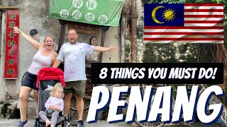 Things To Do In PENANG Malaysia Top PlacesHighlights of Penang Malaysia 2022 [upl. by Ynaittirb405]