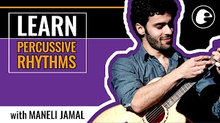 Maneli Jamal Acoustic Guitar Lesson  Learn to Play Percussive Guitar Rhythms  ELIXIR Strings [upl. by Eniamzaj242]