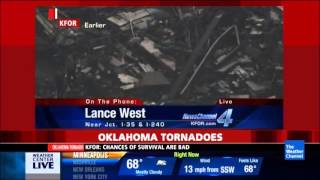 The Weather Channels Coverage of the Moore OK Tornado 3 of 3 5202013 [upl. by Silecara]