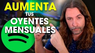 🚀 Promociona tu MÚSICA en SPOTIFY Oyentes Mensuales X10 📈 [upl. by Church]