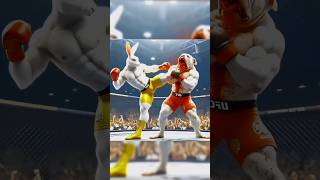 Tiger 🐅 Vs rabbit funny animation shortsfeed viralvideo trending cute comedy [upl. by Puri]