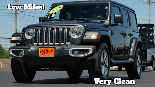 2019 Jeep Wrangler Unlimited Sahara  Hard Top [upl. by Yenmor]