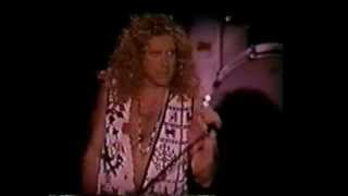 Robert Plant  Ramble On  Mountain View CA 1993 [upl. by Einafit]