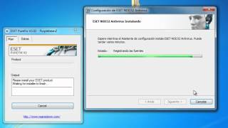 INSTALAR Y DEJAR FULL ESET NOD32 ANTIVIRUS V5 32 amp 64 Bits [upl. by Agan]