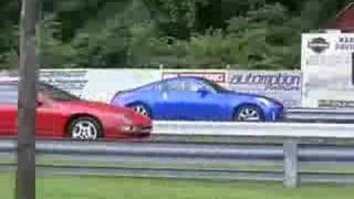 350Z vs 300ZX Twin Turbo [upl. by Marquita]