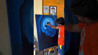 Full video on ArtistLaviNagar lavinagar acrylicpainting ganpati mahadev shiva lavinagar [upl. by Najtsirk]