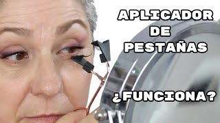 APLICADOR PESTAÑAS MAGNÉTICAS ¿FUNCIONA Makeupmasde40 [upl. by Eseuqram]