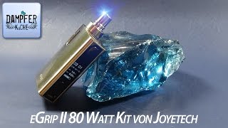 eGrip II 80 Watt Kit von Joyetech [upl. by Pazit]