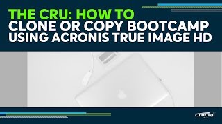 How to Clone or Copy Bootcamp using Acronis True Image HD [upl. by Fay]